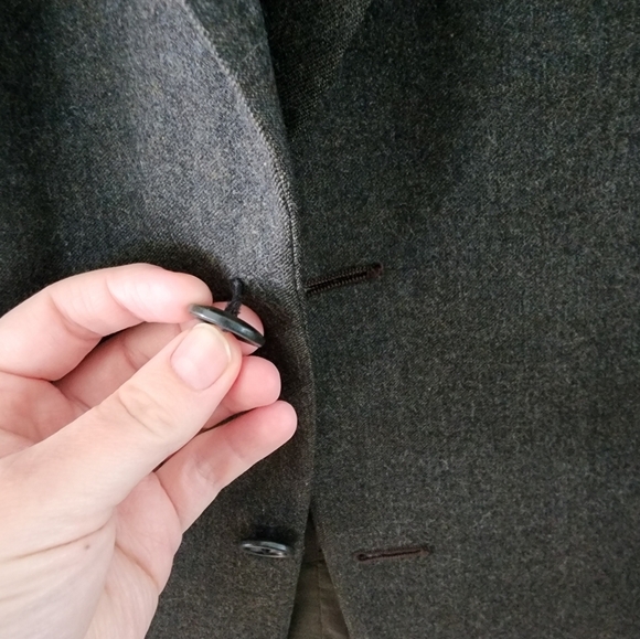 Corneliani Super 100's Extrafine Merinos Virgin Wool Jacket Blazer EU 56 USA 46 - Picture 8 of 13